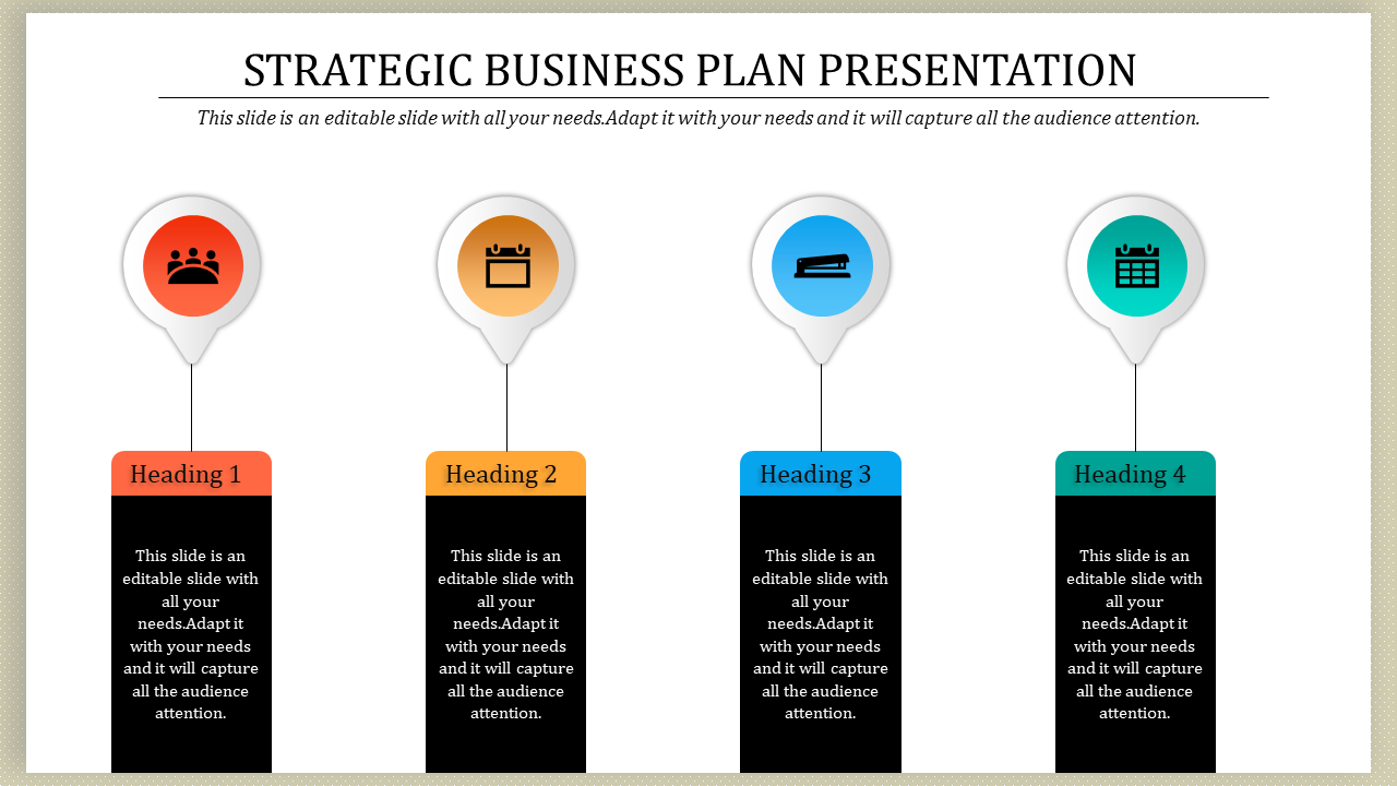 Free - Strategic Business Plan PPT
